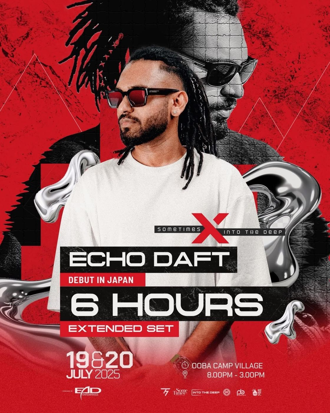 Echo Daft, Japan debut event poster